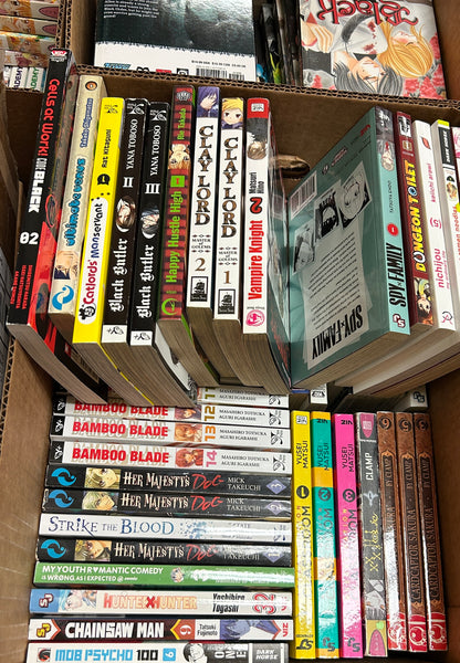 Assorted Manga Gift Pack -  Lot of 10 Manga Books