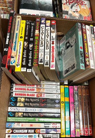 Assorted Manga Gift Pack -  Lot of 10 Manga Books