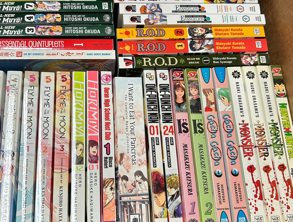 Assorted Manga Gift Pack - Lot of 10 Manga Books – Comic Blessing