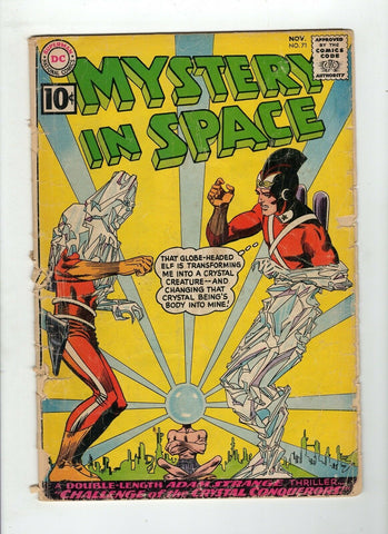 Mystery in Space #71 Fr 1.0 Off White Pages