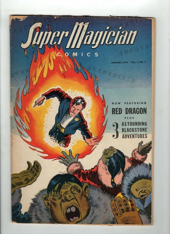 Super Magician Comics Vol 2 #9 G 2.0 Cream to Off White Pages
