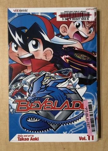 Beyblade Vol 11 MANGA TPB Takao Aoki