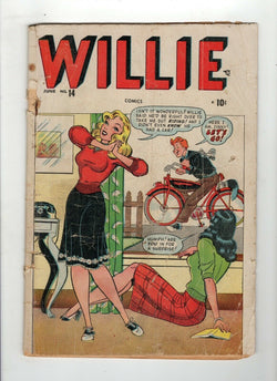 Willie Comics #14 Fr/G 1.5 Cream to Off White Pages