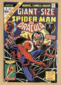 Giant Size Spider-Man #1 VG/F 6.0 Dracula MARVEL 1974 Len Wein & Ross Andru