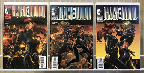 Black Widow #1-3 Marvel Comics 1999 Complete Run/Series 1st Yelena Belova