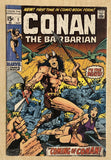Conan the Barbarian #1 G/VG Chunk Off Back Cover MARVEL 1970 Barry Windsor-Smith