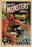 Where Monsters Dwell #7 VG 4.0 ROMMBU! Marvel 1971