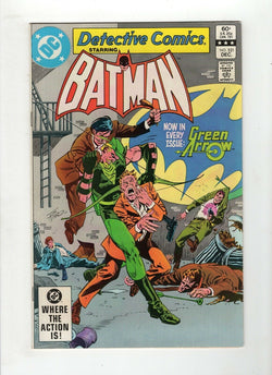 Detective Comics #521 VF/NM 9.0 Off White Pages Green Arrow