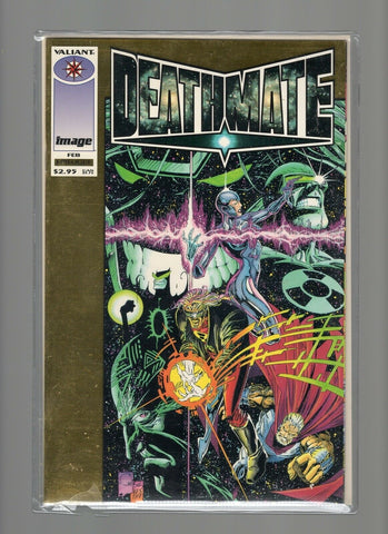 Deathmate Epilogue #1 GOLD Edition VF/NM 9.0 VALIANT