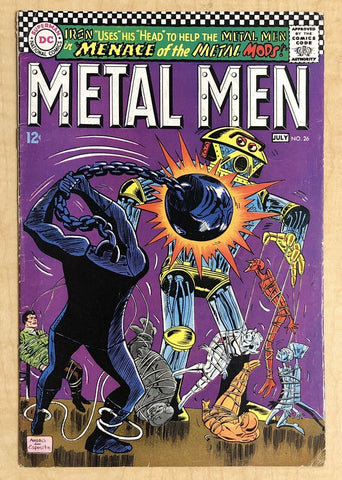 Metal Men #26 VG 4.0 Ross Andru & Mike Esposito DC Comics 1967