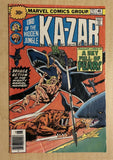 Ka-Zar #17 30-Cent Price Variant G/VG 3.0