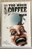 Too Much Coffee Man #1-3 1st Prints All SIGNED by Shannon Wheeler