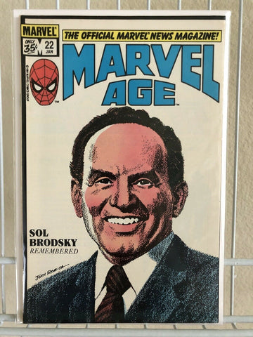Marvel Age #22 F/VF 7.0