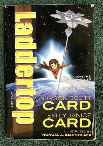 Laddertop Vol 1 Manga TPB Orson Scott Card  Good Condition