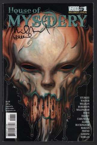 House of Mystery Annual #1 VF 8.0 SIGNED by Mike & Laura Allred 1st iZombie