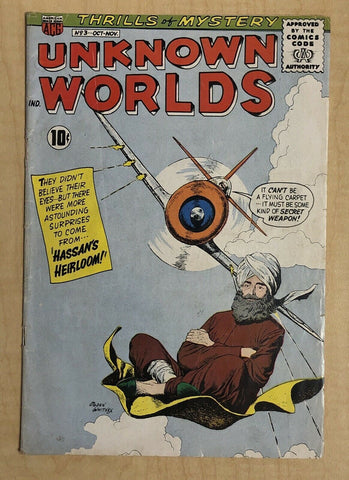 Unknown Worlds #3 VG- 3.5 ACG 1960