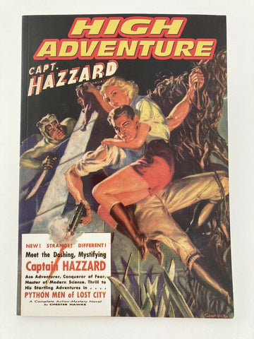 High Adventure #72 Captain Hazzard May 1938 Pulp Reprint