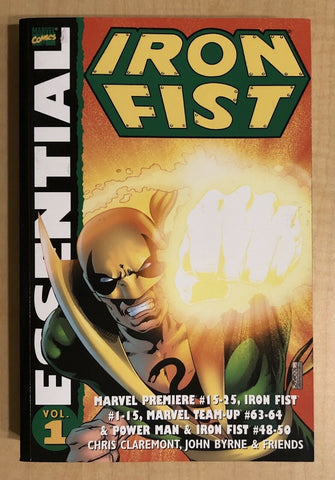Marvel Essential Iron Fist Vol 1 TPB Chris Claremont & John Byrne