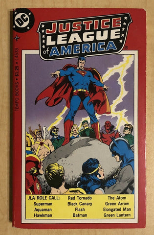 Justice League of America PB Paperback TEMPO BOOKS 1977