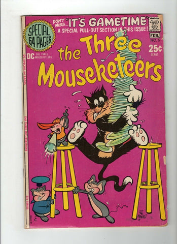 The Three Mouseketeers #5 G/VG 3.0 Cream to Off White Pages