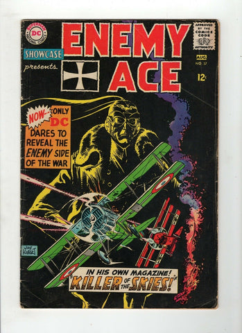 Showcase Comics #57 G/VG 3.0 Cream to Off White Pages 3RD APP ENEMY ACE