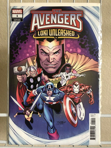 The Avengers Loki Unleashed #1 Variant Edition NM 9.4