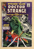 Strange Tales #166 G+ 2.5 Doctor Strange and Nick Fury MARVEL 1968
