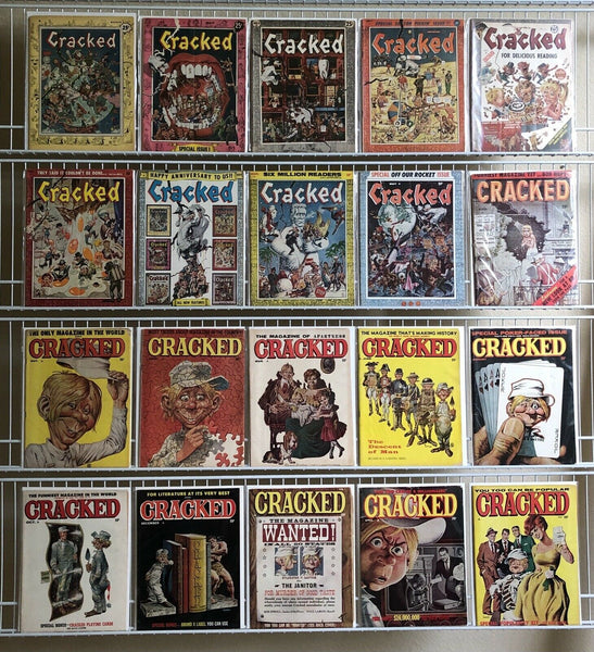 Cracked Magazine #1-20 Complete Run of First 20 Issues 1958-1961