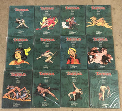 Tarzan in Color HC Set Complete Vol 1-18 Newspaper Strips 1931-1950 Hogarth NBM