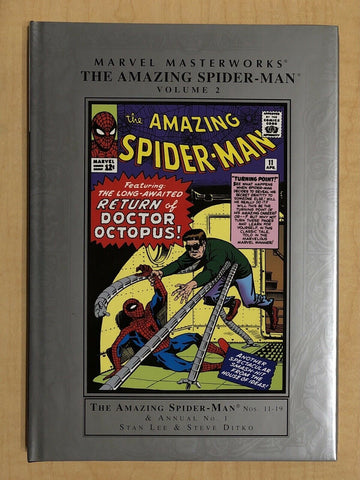 Marvel Masterworks Amazing Spider-Man Vol 2 HC Hardcover Graphic Novel