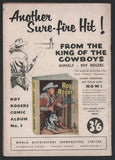 Roy Rogers #49 UK EDITION G/VG 3.0 Cream to Off White Pages