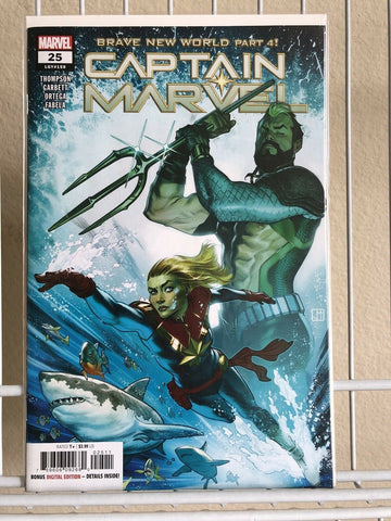 Captain Marvel #25 NM 9.4 Brave New World Part 4