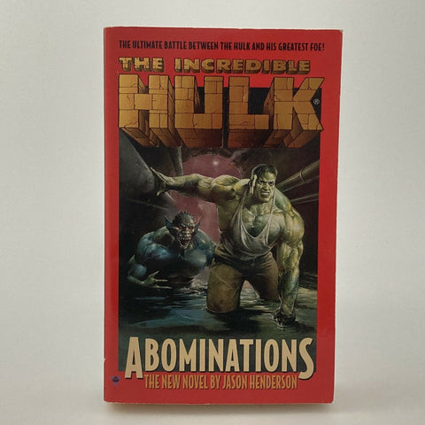 The Incredible Hulk Abominations PB Book Jason Henderson