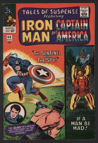 Tales of Suspense #68 F+ 6.5 Iron Man & Captain America