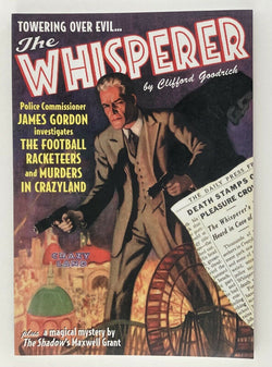 The Whisperer #4 The Football Racketeers & Murders in Crazyland Pulp Reprint