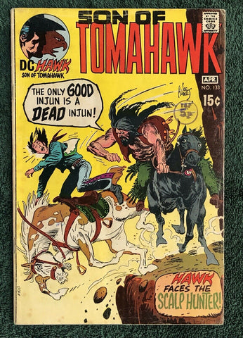 Tomahawk #133 VG- 3.5