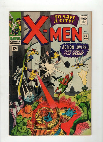 X-Men #23 VF- 7.5 Count Nefaria Roy Thomas & Dick Ayers