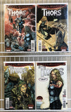 Thors #1-4 Secret Wars BattleWorld Comlete Run/Series