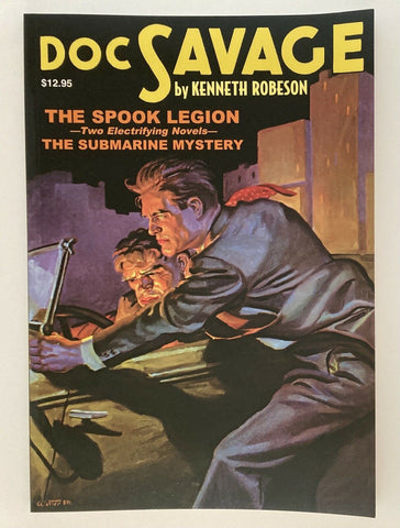 Doc Savage #5 The Spook Legion & Submarine Mystery KENNETH ROBESON Pulp Reprint