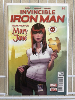 Invincible Iron Man #4 VF/NM 9.0 Mary Jane Cover