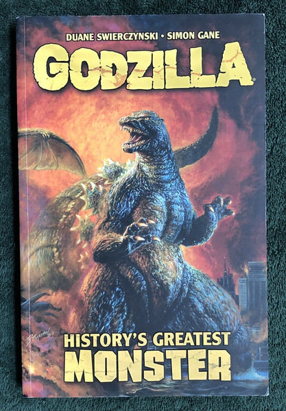 Godzilla History's Greatest Monster TPB Trade Paperback Duane Swierczynsk 1st Ed