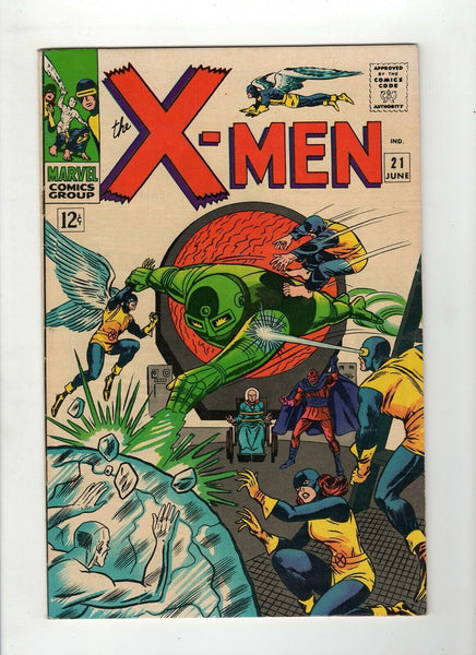 X-Men #21 F/VF 7.0 Dominus Roy Thomas & Dick Ayers