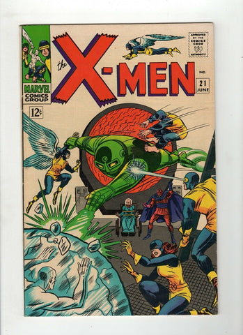 X-Men #21 F/VF 7.0 Dominus Roy Thomas & Dick Ayers