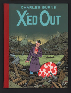 X'Ed Out CHARLES BURNS HC Large Hardcover Graphic Novel PANTHEON BOOKS 2010