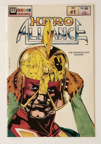Hero Alliance #1 VF+ 8.5 Wonder Color Comics 1987