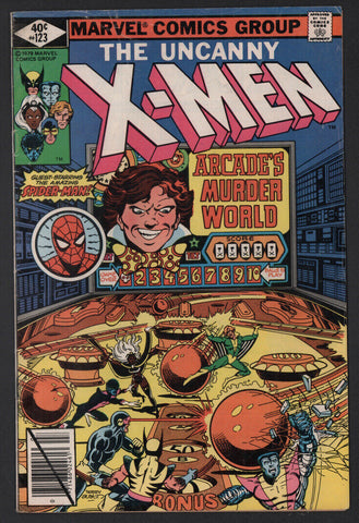 X-Men #123 VG- 3.5 John Bryne