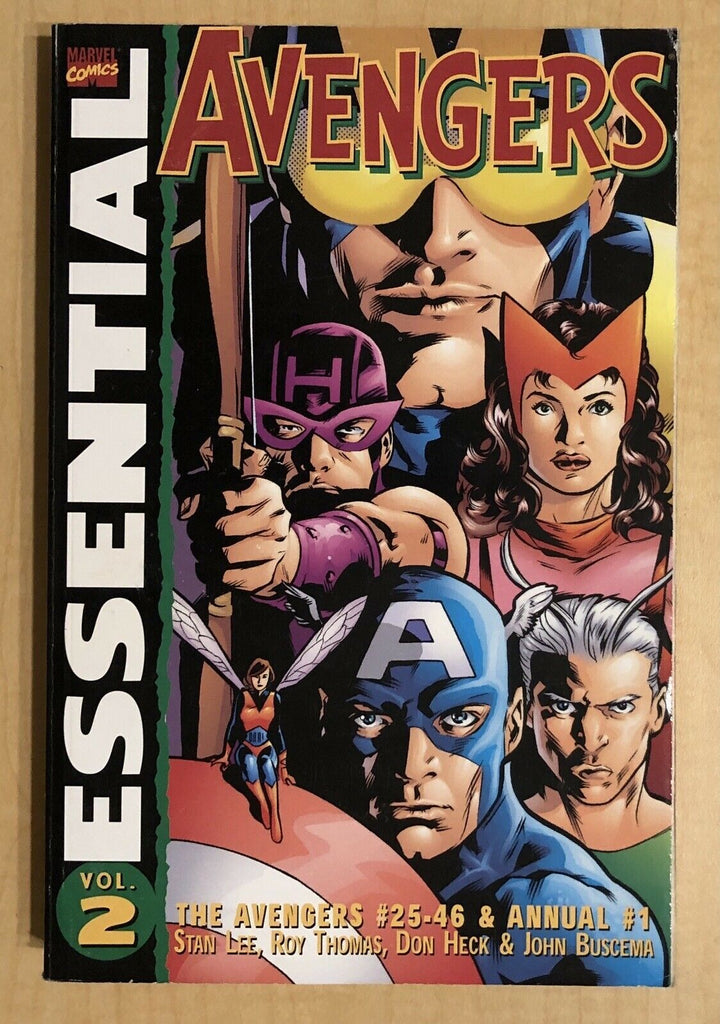 Marvel Essential Avengers Vol 2 TPB Marvel 2001 Stan Lee & Don Heck ...