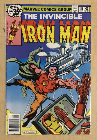 Iron Man #118 VG 4.0 1st App James Rhodes MARVEL 1979