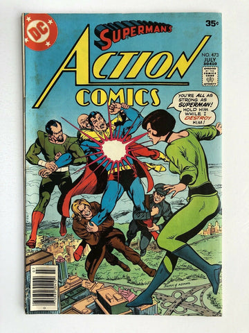 Action Comics #473 VF/G 5.0
