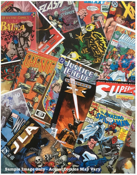 25 Random Comics Grab Bag Lot DC MARVEL Superman SPIDER-MAN Batman